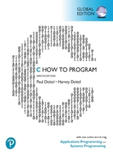 C How to Program: With Case Studies in Applications and Systems Programming, Global Edition -- MyLab Programming with Pearson eText - Deitel, Paul; Deitel, Harvey