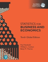 Statistics for Business and Economics, Global Edition -- MyLab Statistics with Pearson eText - Newbold, Paul; Carlson, William; Thorne, Betty