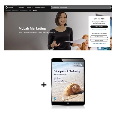MyLab Marketing with Pearson eText for Principles of Marketing, Global Edition - Philip Kotler, Gary Armstrong