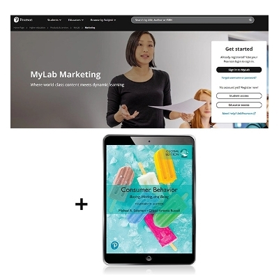 MyLab Marketing with Pearson eText for Consumer Behavior, Global Edition - Michael Solomon