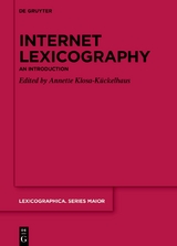 Internet Lexicography - 