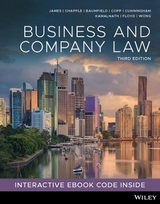 Business and Company Law - James, Nickolas; Chapple, Ellie (Larelle); Baumfield, Richard; Copp, Richard; Cunningham, Robert