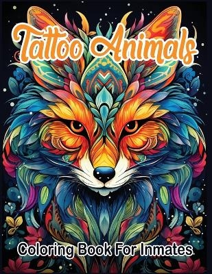 Tattoo Animals coloring book for inmates - Sureshot Books Publishing LLC