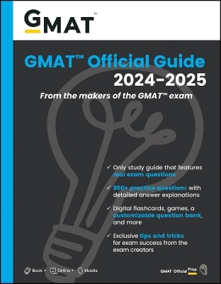 GMAT Official Guide 2024-2025: Book + Online Question Bank -  GMAC (Graduate Management Admission Council)