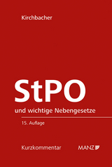 Strafprozessordnung - StPO - Kurt Kirchbacher