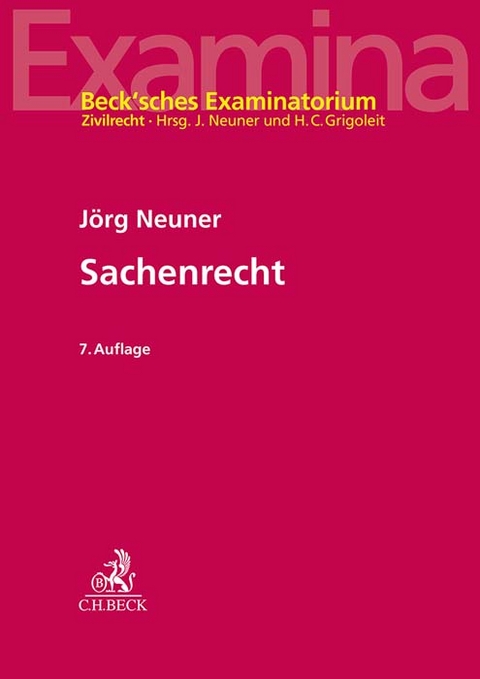 Sachenrecht - Jörg Neuner