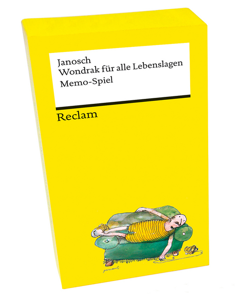 Janosch: »Wondrak für alle Lebenslagen«. Memo-Spiel -  Janosch