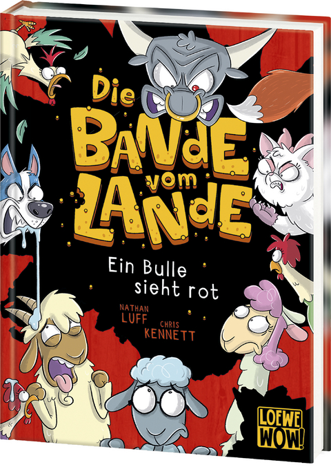 Die Bande vom Lande (Band 2) - Ein Bulle sieht rot - Nathan Luff