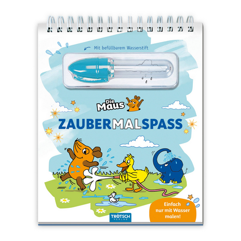 Trötsch Die Maus Zaubermalspaß mit Wasserstift - 