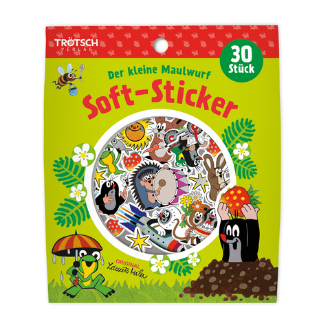 Trötsch Der kleine Maulwurf Soft-Sticker - 