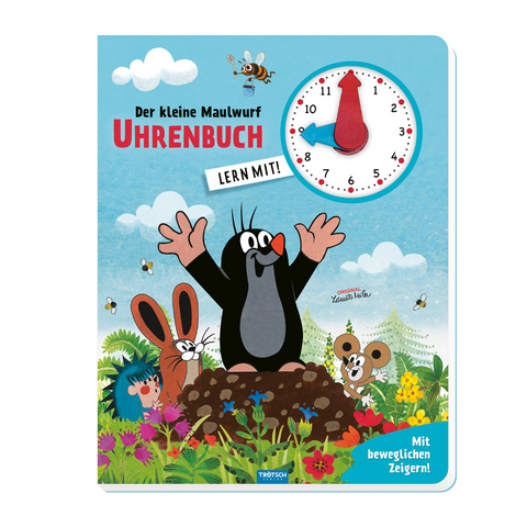 Trötsch Der kleine Maulwurf Uhrenbuch - 