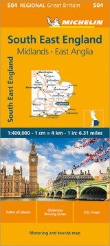 South East England - Michelin Regional Map 504 - Michelin