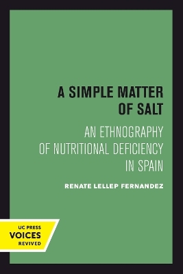 A Simple Matter of Salt - Renate Lellep Fernandez