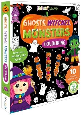 Ghosts, Witches, Monsters Colouring -  Igloo Books