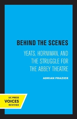 Behind the Scenes - Adrian Frazier