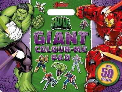 Marvel Avengers Hulk: Giant Colour-Me Pad -  Marvel Entertainment International Ltd