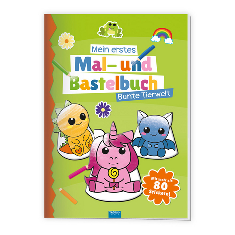 Trötsch Malbuch Bastelbuch Mein erstes Mal- und Bastelbuch Bunte Tierwelt - 