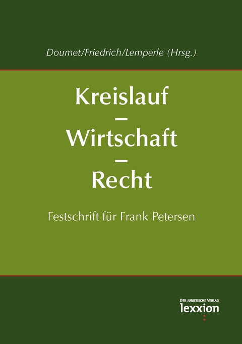 Kreislauf - Wirtschaft - Recht - 