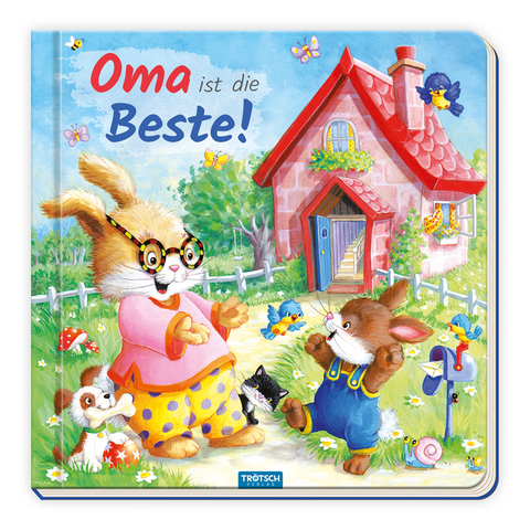 Trötsch Pappenbuch mit Reimen Oma ist die Beste! - 