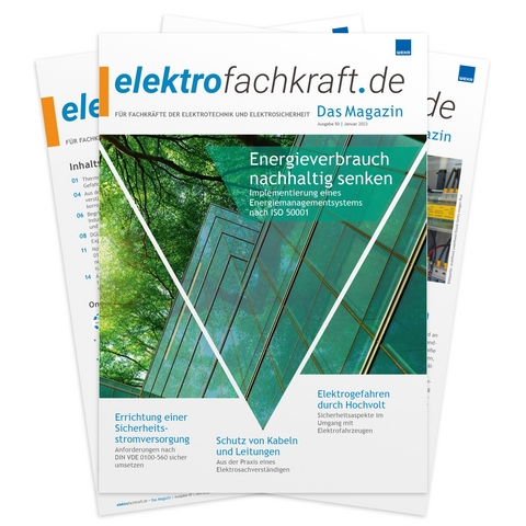 elektrofachkraft.de - Das Magazin - Jörg Belzer, Jo Horstkotte, Jens Jühling, Markus Klar, Dirk Maske, Ernst Schneider, Christoph Schneppe