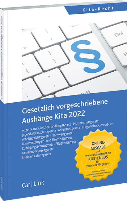 Gesetzlich vorgeschriebene Aushänge Kita 2022