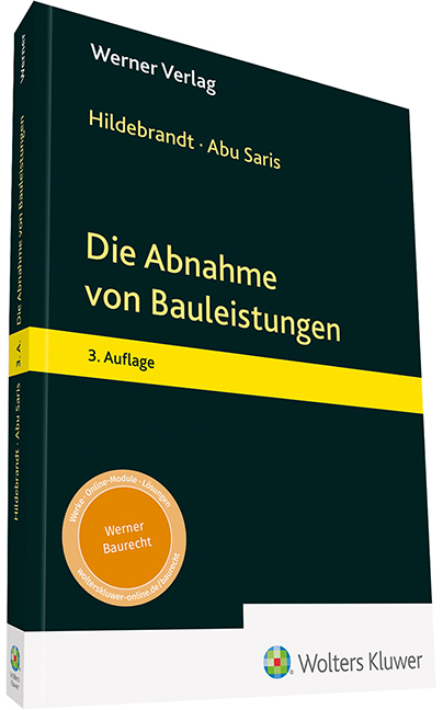 Die Abnahme von Bauleistungen