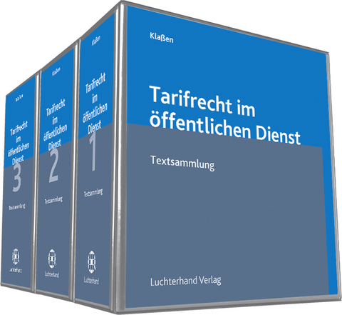 Tarifrecht im öffentlichen Dienst