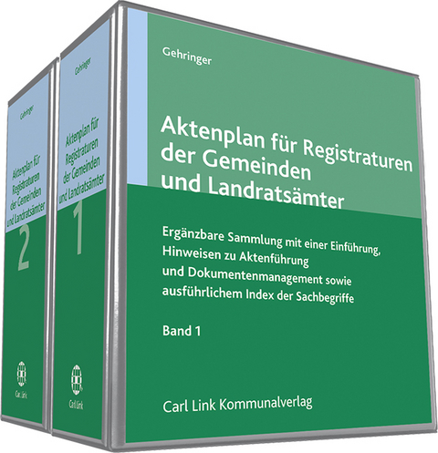 Aktenplan für Registraturen der Gemeinden und Landratsämter