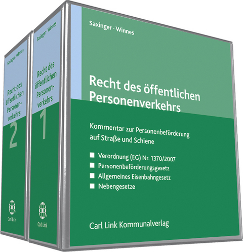 Recht des öffentlichen Personenverkehrs - Kommentar