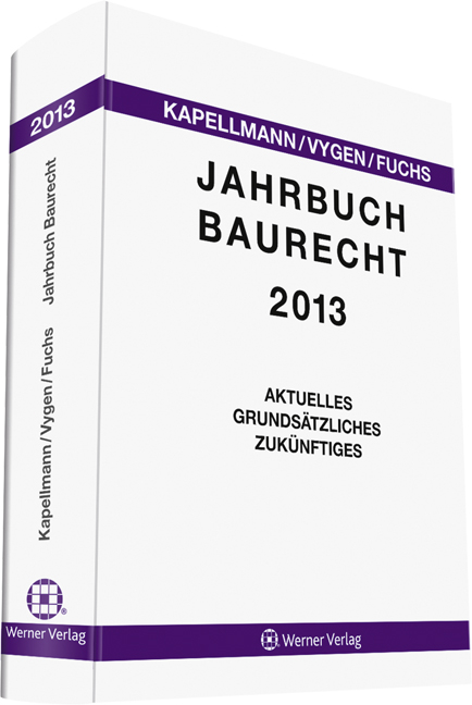 Jahrbuch Baurecht 2013