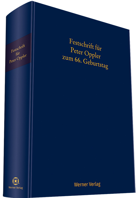 Festschrift für Peter Oppler