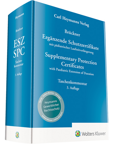 Ergänzende Schutzzertifikate / Supplementary Protection Certificates