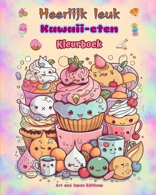 Heerlijk leuk Kawaii-eten Kleurboek Schattige kawaii-ontwerpen voor fijnproevers -  Art, Japan Editions