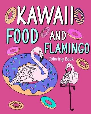 Kawaii Food and Flamingo Coloring Book -  Paperland