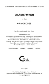 Erläuterungen zu Blatt 65 Mondsee - Dirk Van Husen, Hans Egger