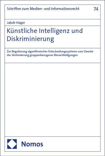 Künstliche Intelligenz und Diskriminierung - Jakob Hüger