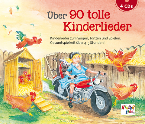 Über 90 tolle Kinderlieder