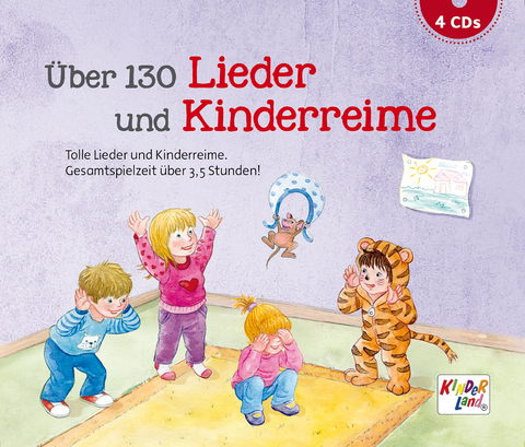 Über 130 Lieder und Kinderreime