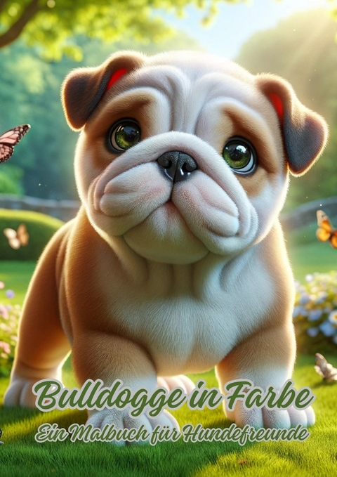 Bulldogge in Farbe - Diana Kluge