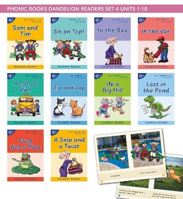 Phonic Books Dandelion Readers Set 4 Units 1-10 -  Phonic Books