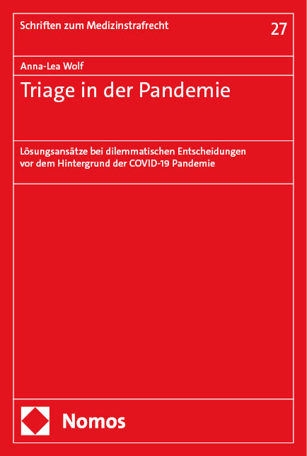 Triage in der Pandemie - Anna-Lea Wolf