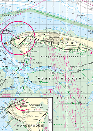 Osterems, Borkum bis Norderney - 