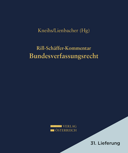 Rill-Schäffer-Kommentar Bundesverfassungsrecht - 