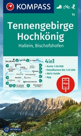 Tennengebirge, Hochkönig, Hallein, Bischofshofen - 