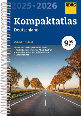 ADAC Kompaktatlas Deutschland Maßstab 1:250 000 - Mairdumont GmbH & Co. KG