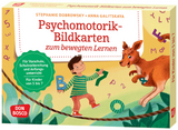 Psychomotorik-Bildkarten zum bewegten Lernen, m. 1 Beilage - Stephanie Dobrowsky