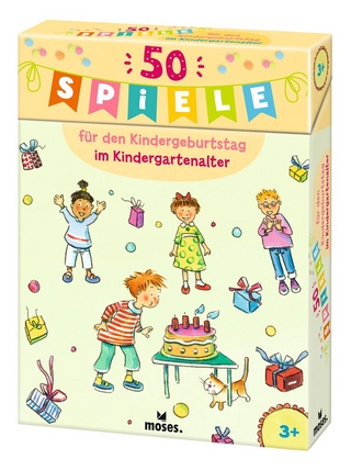 50 Spiele für den Kindergeburtstag im Kindergartenalter - Anna Bernhard; Silvia Schmitz