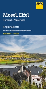 ADAC Regionalkarte 11 Mosel, Eifel, Hunsrück, Pfälzerwald 1:150.000 - 