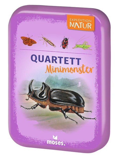 Expedition Natur Quartett Minimonster - Bärbel Oftring