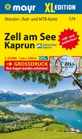 Mayr Wanderkarte Zell am See, Kaprun XL 1:25.000 - 